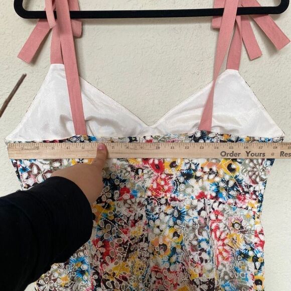 Talulah Bittersweet Flounce Midi Dress - Multi size‎ XL - Picture 11 of 13